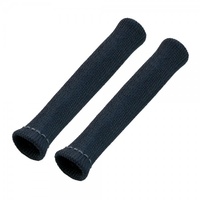 Spark Plug Heatshield Insulation Boot Black Set 2 Universal 1"Id bends to 90⁰