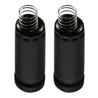 Aluminium Spark Plug Insulation Boot Heat Shield Protector Black-Pack 2 OEM