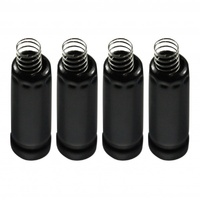 Aluminium Spark Plug Insulation Boot Heat Shield Protector Black-Pack 4 OEM