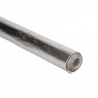 Heat Shield Mat 1m x 1m Aluminised Fibreglass with adhesive Rated 590⁰C