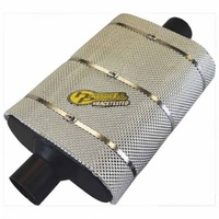 Muffler Heat Shield Armor Kit 6mm x 400mm x 600mm + 3 Ties