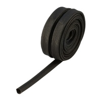 Black High Temperature Protection Sleeving Expands 6-11mm Id x 7.5mt rated 650°C