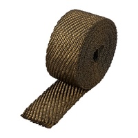 Lava Exhaust Wrap 50mm(2") Wide x 7.5mt(25ft) Roll 650⁰C Continuous Made in Usa