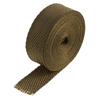 Lava Exhaust Wrap 50mm(2") Wide x 15mt(50ft) Roll 650⁰C Continuous Made in Usa