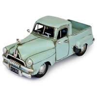 Automebelia Metal Collectable FJ Holden Ute Ornament - Blue