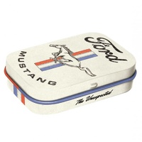 MintBox: Mustang Size:4x6 x1.6cm sugar free mints 34gm