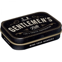 MintBox: Gentlemens Pills Size:4x6 x1.6cm sugar free mints 34gm