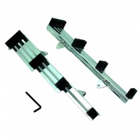 Chrome Slider-Style Spark Plud Lead Ignition Wire Dividers 7mm, 8mm, and 8.8mm
