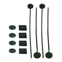 Derale Nylon electric fan/transmission cooler installation mounting Kit 13001