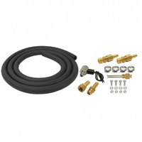 Derale Remote Transmission Cooler Mount Kit with 180°F Thermostat 13020
