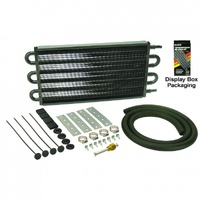 Derale Transmission Cooler Kit 18500 lbs GVW 7-5/8" x 16-5/8" x 3/4" 13103