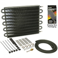 Derale Transmission Cooler Kit 22500 lbs GVW 16-5/8" x 12-5/8" x 3/4" 13105
