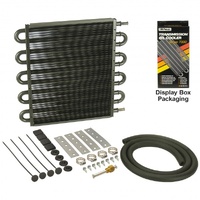 Derale Transmission Cooler Kit 20500 lbs GVW 12-5/8" x 12-3/4" x 3/4" 13108