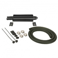 Derale Power Steering Cooler Kit 2 Pass 8" Series 7000 Copper/Aluminum 13210