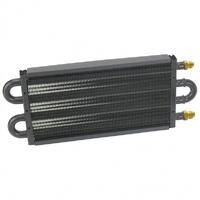 Derale 4 Pass 13" Transmission/Fuel/Power Steer Cooler -6AN 13311