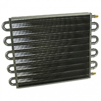 Derale 10 Pass 17" Transmission/Fuel/Power Steer Cooler -6AN 13315