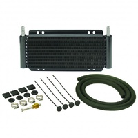 Derale Transmission 9 Row Plate & Fin 11"x5-3/4"x7/8" Cooler Kit 13501