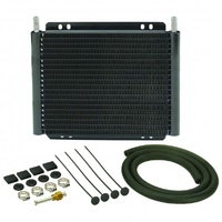 Derale Transmission 19 Row Plate & Fin 11"x9-1/4"x7/8" Cooler Kit 13503