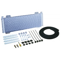13 Row Series 9500 Plate & Fin Trans Cooler Kit (5/8" Inverted Flare) 13633