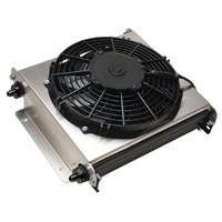 Derale Hyper-Cool Extreme Cooler 40 Row 13"x14-7/8"x5-5/8" 10" Fan 13870