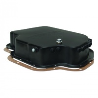Transmission Cooling Pan GM Turbo Hydro TH400 3" Deep + Tubes Derale 14201