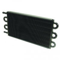 Derale 6 Pass Serie 7000 Aluminum/Copper Replacement Engine Oil Cooler 15302