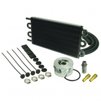 Derale Engine Oil Cooler Kit with GM Thermosatic Sandwich 15503