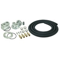Derale Oil Filter Relocation Kit - 13/16"-16 Oil Thread (Chev/Holden) 15716