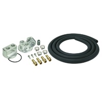 Derale Oil Filter Relocation Kit 18x1.5mm Oil Thread (Commodore VN V6 on) 15717