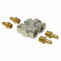 Derale Billet Style Aluminum Fluid Control Thermostat with 1/2" NPT Ports 15719