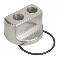 Derale Engine Oil Filter Spin On Adaptor By Pass Thread 22x1.5mm Ford V8 15724