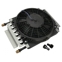 Derale 8 Pass Electra-Cool Remote Fluid Cooler 15-3/4"x11-1/2"x4" 15820