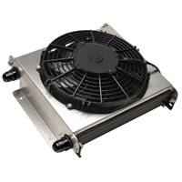 Derale Hyper-Cool Extreme Cooler 40 Row 13"x14-7/8"x5-5/8" 10" Fan 15875