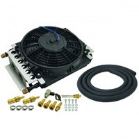 Derale Electra-Cool Transmission Cooler Kit 16 Pass 15-3/4"x11-1/2"x5" 15900