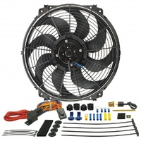 Derale 16" Tornado Reversible 2175Cfm Electric Fan with 180⁰F Thermostat 16016
