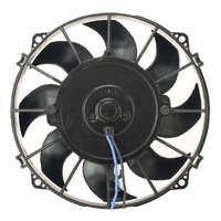 Derale 8" Tornado Electric Reversible Puller Fan with Mount Kit 500Cfm 16618