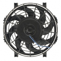 Derale 9" Tornado Electric Reversible Puller Fan with Mount Kit 570Cfm 16619