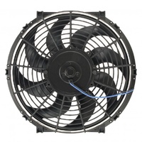 Derale 12" Tornado Electric Reversible Puller Fan with Mount Kit 880Cfm 16622