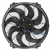 Derale 16" Tornado Electric Reversible Puller Fan with Mount Kit 2175Cfm 16626