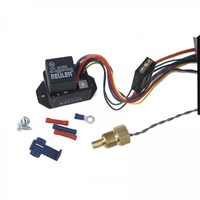 Derale Adjustable Electric Dual Fan Controller Thermostat 150°-240°F 25amp 16749