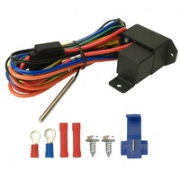 Derale Adjustable Electric Dual Fan Controller Thermostat 150°-240°F 25amp 16759