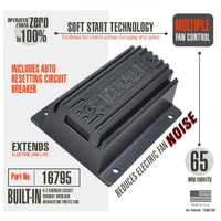 Derale Pulse Width Modulation 65Amp Adjustable Multiple Fan Controller 16795