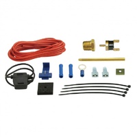 Derale Thread/Push In Fan Switch kit 180 Degree 15Amp Max Capacity 18735