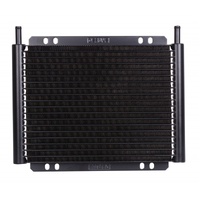 Derale 8000 Series 18 Row Plate & Fin Fluid Cooler 11"x9-1/4"x7/8" 33503