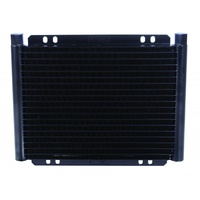 Derale 8000 Series 18 Row Plate & Fin Fluid Cooler Inverted Flare Inlets 33523