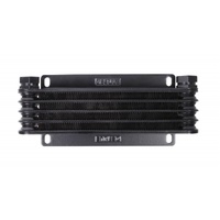 Derale 9000 Series 5 Row Plate & Fin Fluid Cooler 9-3/4"x4-1/8"x1-1/4" 33601
