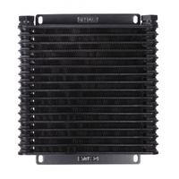 Derale 9000 Series 17 Row Plate & Fin Fluid Cooler 9-3/4"x10-5/8"x1-1/4" 33604