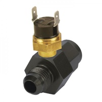 Derale In-Line Fan Control Thermostat Premium 190 Degree -6AN fittings 35025