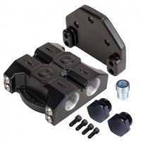 Single Side Port Remote Filter Mount -10AN-7/8"-14 O-ring ports 13/16"-16 Thread