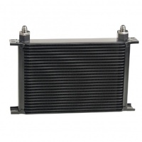 Stack Plate Fluid Cooler 25 Row Design Core-6AN Male Outlet Derale 52506